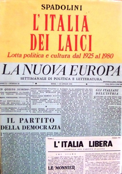 L'Italia dei laici: lotta politica e cultura dal 1925 al …