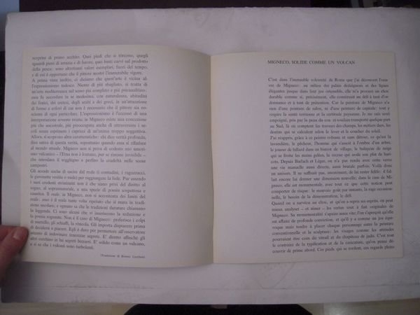 Migneco: opere scelte.