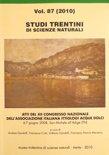Atti del XII. Congresso nazionale dell'Associazione italiana ittiologi acque dolci: …