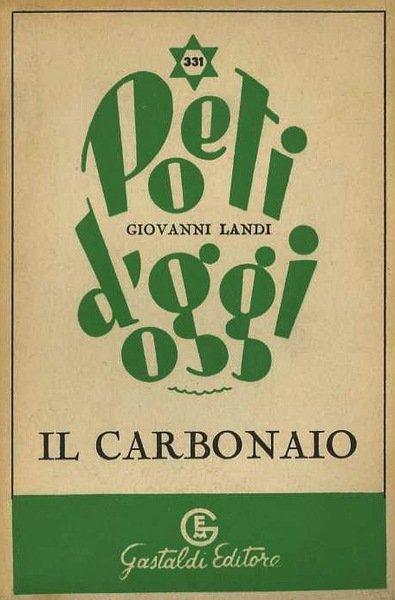 Il carbonaio: [versi].