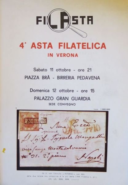 4a asta filatelica in Verona.