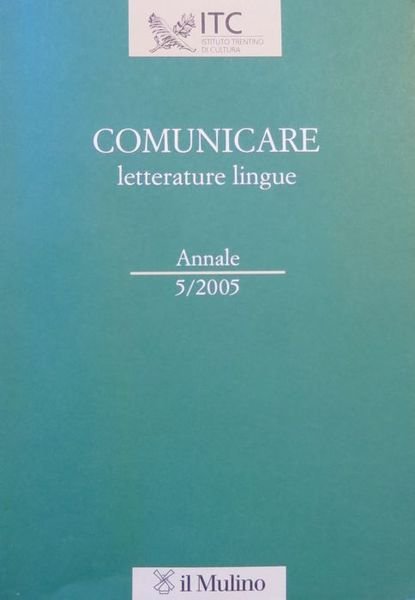 Comunicare: letterature, lingue.