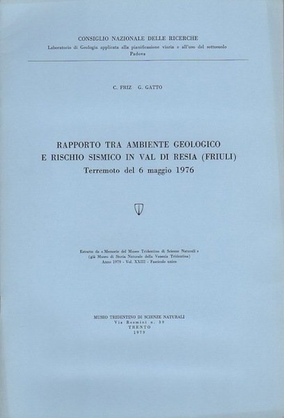 Rapporto tra ambiente geologico e rischio sismico in Val di …