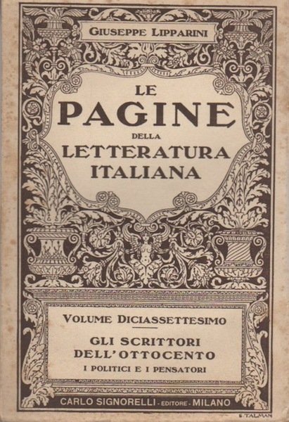 Gli scrittori dell'Ottocento: i romantici.
