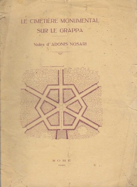 Le cimetiere monumental sur le Grappa.