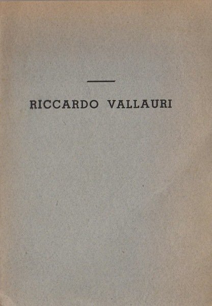 Riccardo Vallauri.