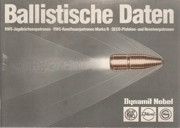 Ballistische Daten: RWS-JagdbÃ¼chsenpatronen - RWS-Randfeuerpatronen Marke R - GECO-Pistolen- und …