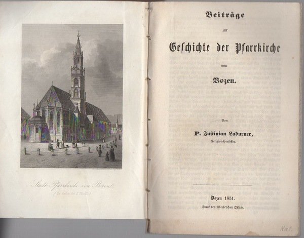 Geschichte der Pfarrkirche von Bozen.