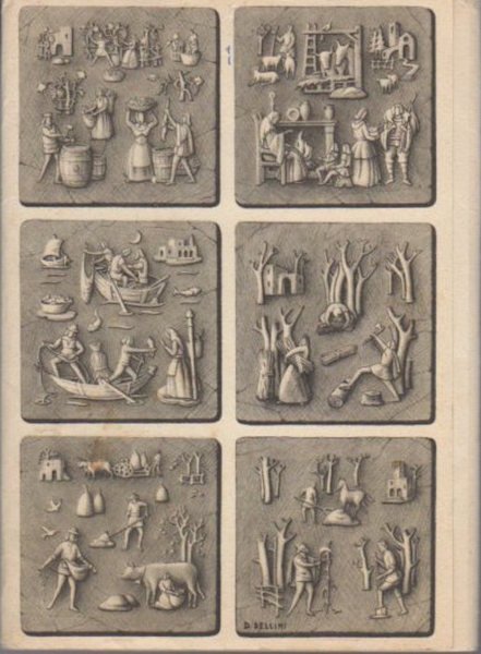 Sei mesi dell'anno: prima raccolta: disegni di Dandolo Bellini.