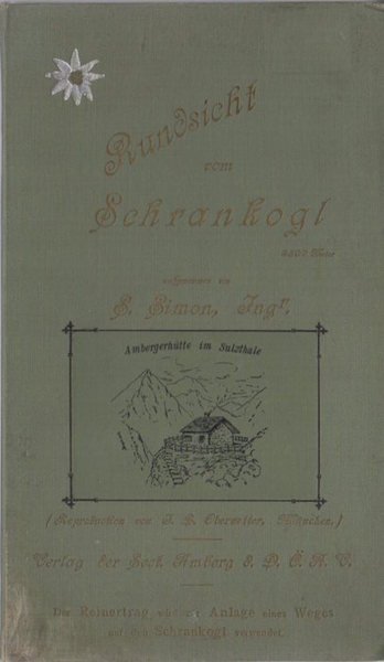 Rundsicht vom Schrankogel. Aufgenommen von S. Simon.