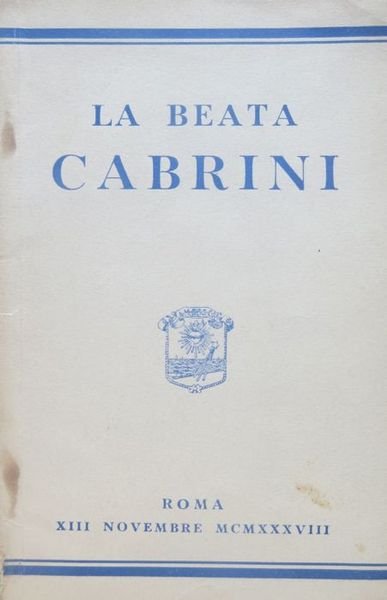 La beata Cabrini.