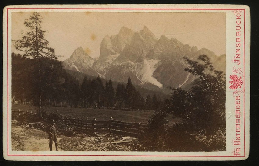 668. DÃ¼rrenstein von Prags aus. Picco di Vallandro da Braies.