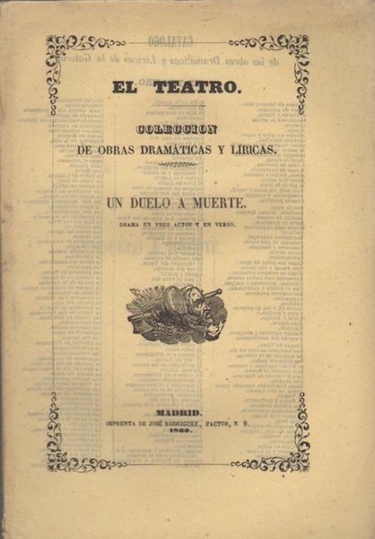 A duelo à morte: drama en tres actos y en …