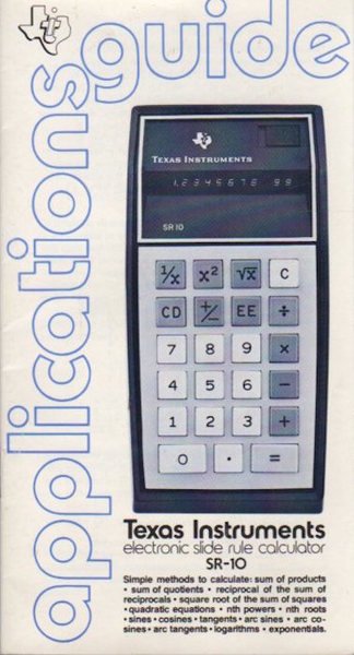Texas Instruments: SR-10: applications guide.