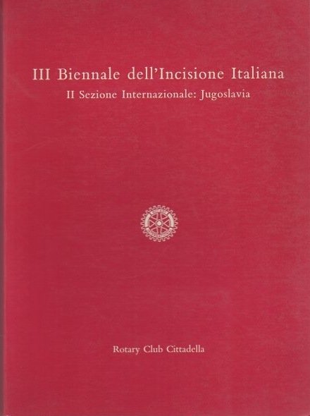 III Biennale dell'Incisione Italiana.