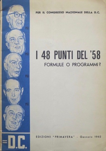 I 48 punti del '58: formule o programmi?
