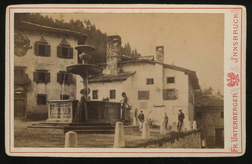 694. Pieve di Cadore. Tizians Wohnhaus - Pieve di Cadore. …