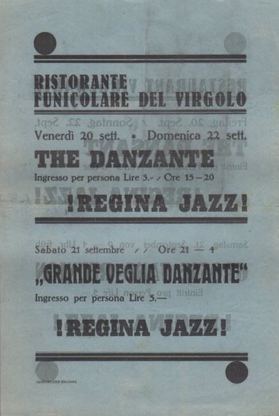 Ristorante funicolare del Virgolo: the danzante.