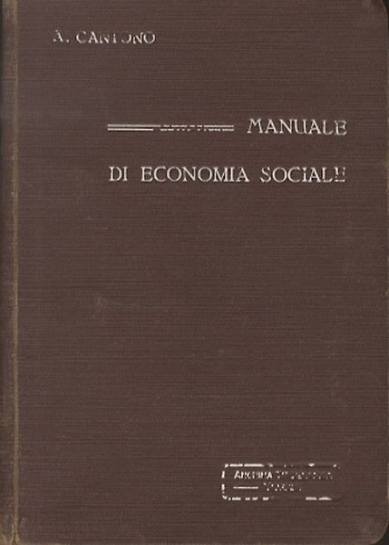 Manuale di economia sociale.