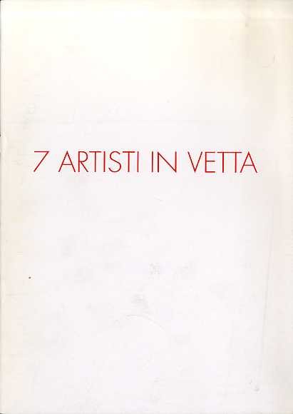 7 artisti in vetta: Angermann, Gilardi, Kostabi, Kunc, Montesano, Ontani, …
