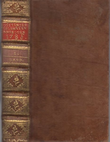 GÃ¶ttingische Anzeigen von Gelehrten Sachen unter der Aufsicht der KÃ¶nigl. …