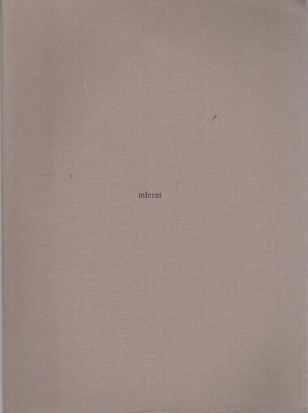 Tomarchio Levi: Inferni.