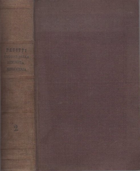 Saggio sul buon governo della mendicitÃ , degli istituti di …