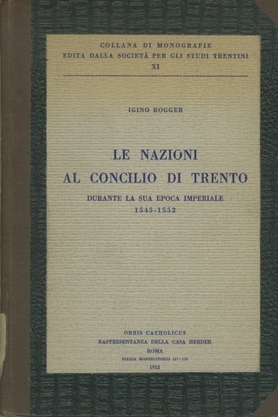 Le nazioni al Concilio di Trento durante la sua epoca …