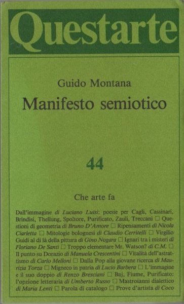 Manifesto semiotico.