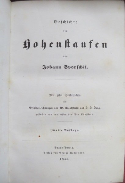 Geschichte der Hohenstaufen.