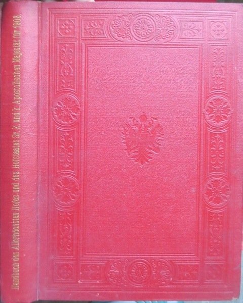 Handbuch des allerhÃ¶chsten Hofes und des Hofstaates seiner k. und …