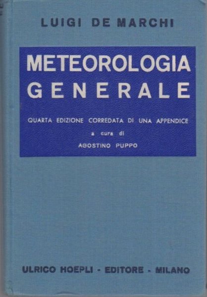 Metereologia generale.