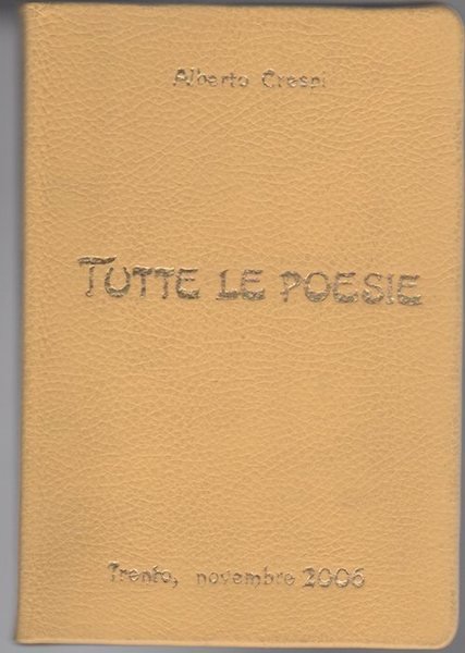 Tutte le poesie.