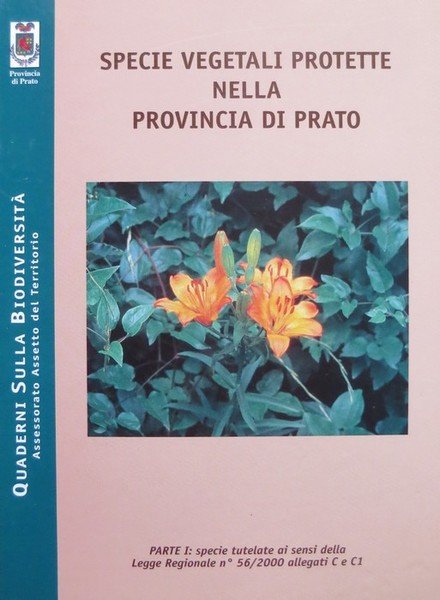 Specie vegetali protette nella provincia di Prato.