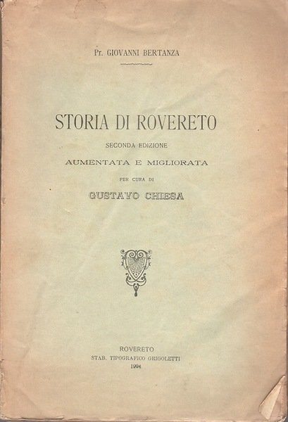 Storia di Rovereto.