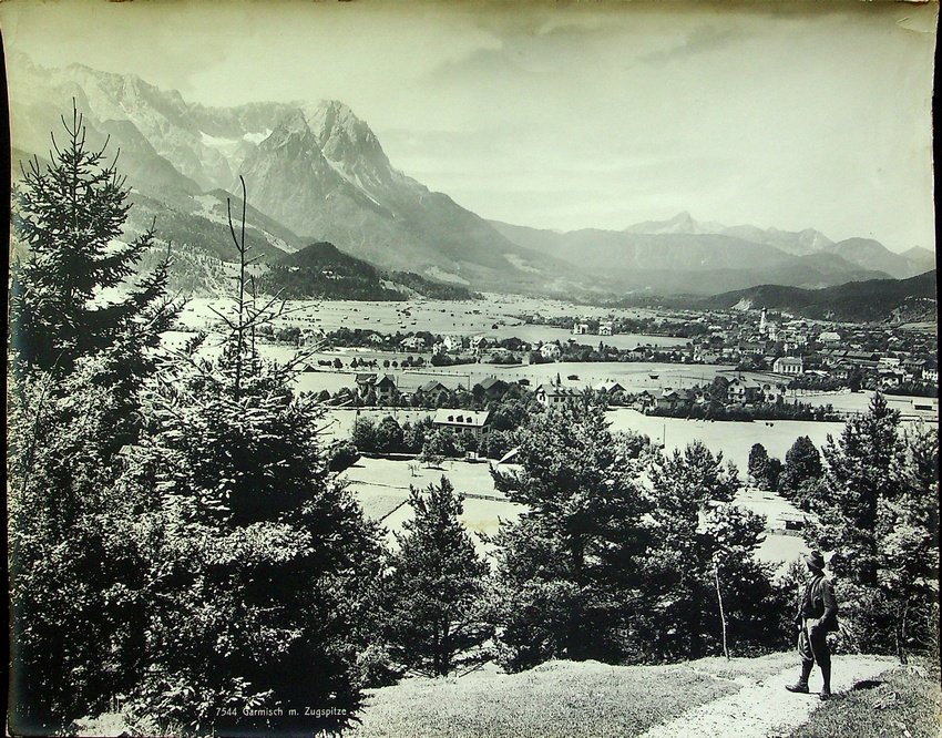 7544. Garmisch m. Zugspitze.