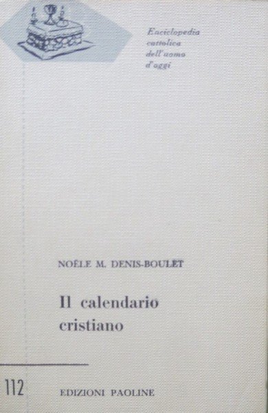 Il calendario cristiano.