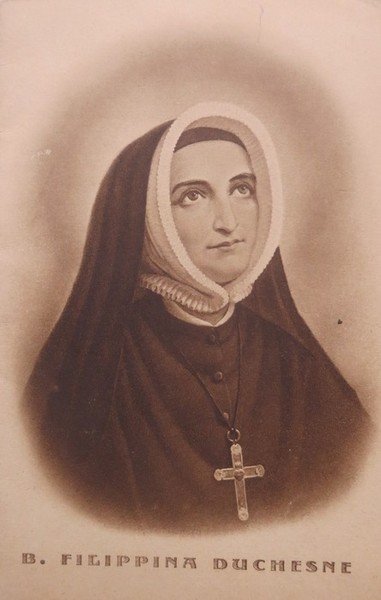 La Beata Filippina Duchesne religiosa del Sacro cuore di Gesu.