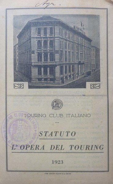 Statuto - L'opera del Touring.