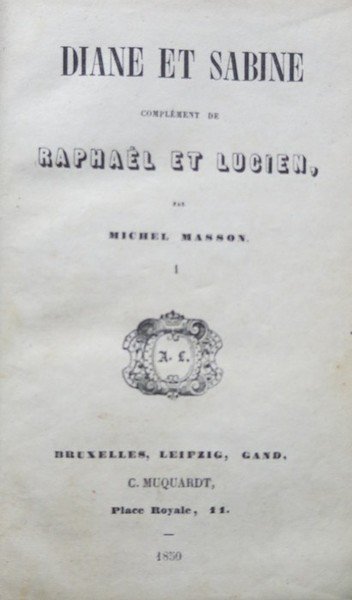 Diane et Sabine complement de Raphael et Lucien.