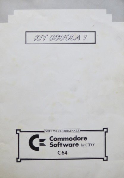 Commodore Software: C64: Kit scuola 1.
