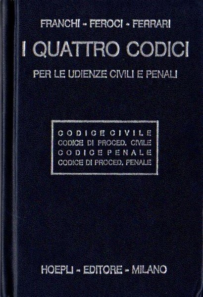 I quattro codici per le udienze civili e penali: codice …