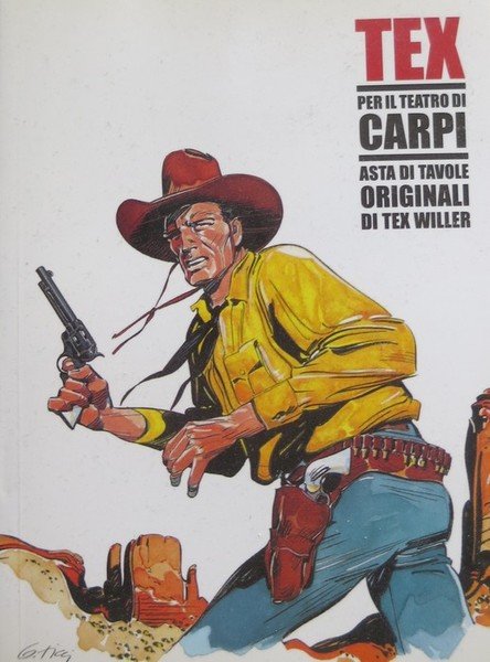Asta di tavole originali di Tex Willer.