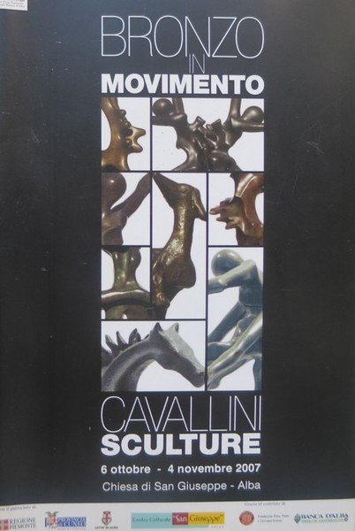 Bronzo in movimento: Cavallini sculture: 6 ottobre - 4 novembre …