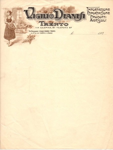 Viglio Deanesi: Trento.