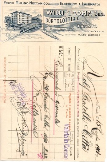 Willi & Comp. Succ. Bortolotti & C.: Trento.