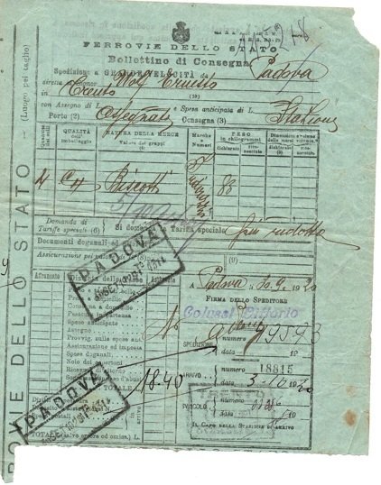 Premiato biscottificio Vittorio Colussi: Padova.