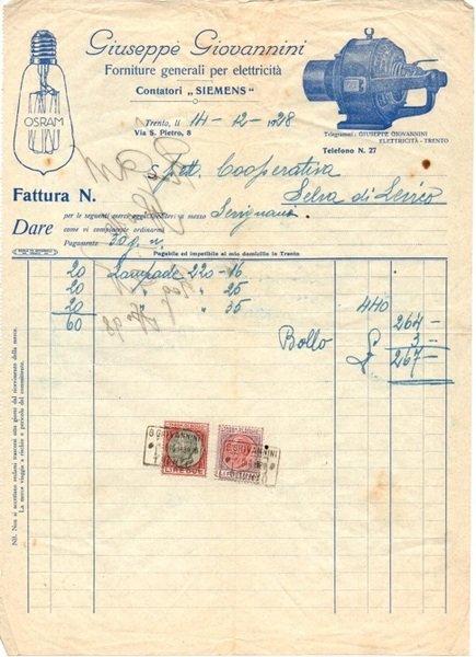 Giuseppe Giovannini: Trento.