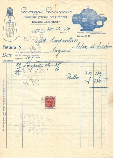 Giuseppe Giovannini: Trento.