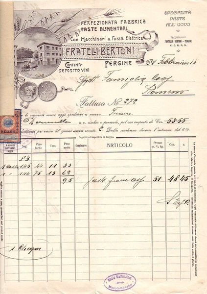 Perfezionata fabbrica paste alimentari con macchinari a forza elettrica Tito … | Immagine principale